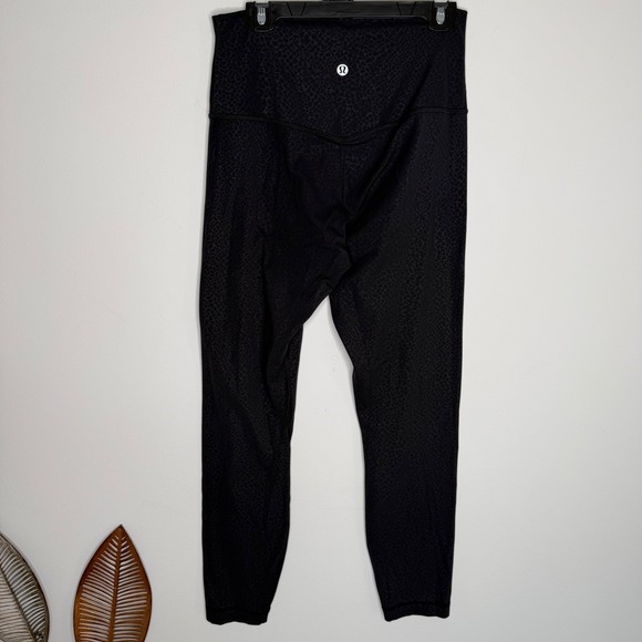 Lululemon Align High Rise Pant 25 Wild Thing Camo Deep Coal Multi Leggings Sz 6 - Picture 6 of 7